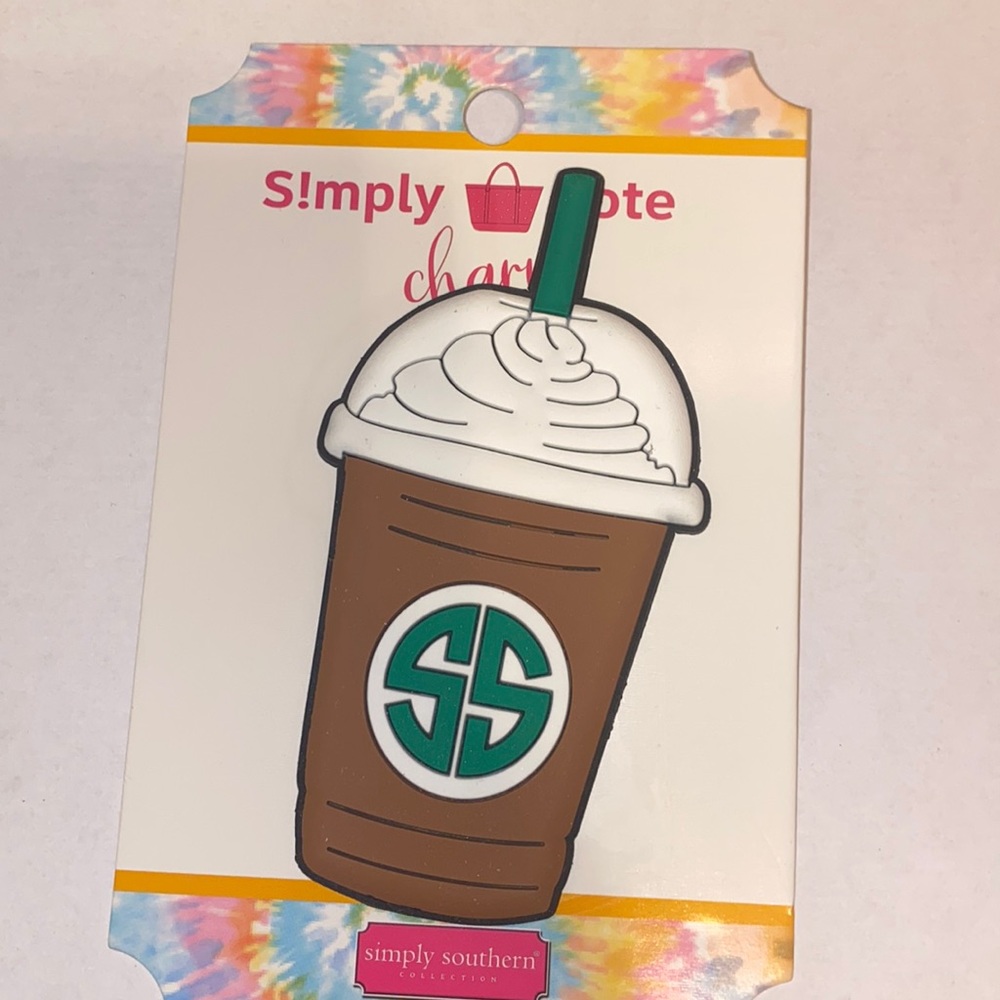 Simply Southern Bogg Bag Coffee Frappuccino Charm Frappe